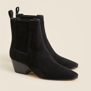 J. Crew refined suede Chelsea western boots size 9 sold out $278